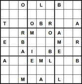 Mystery Godoku Puzzle for October 31, 2011