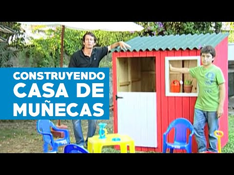 Como hacer casa de muñecas de madera