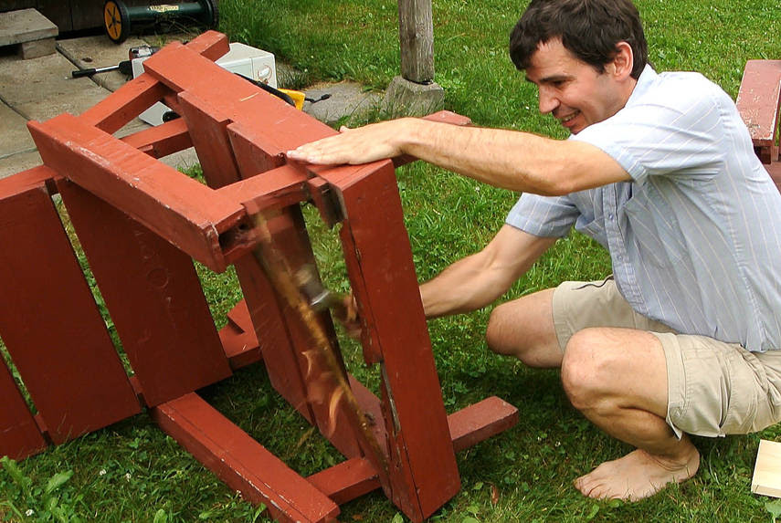 Wood rot / fixing lawn chairs