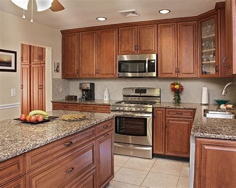 paint colors    cherry cabinets