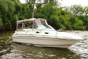 Picture of our Sea Ray Sundancer