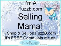 Blue Fuzzy Slipper