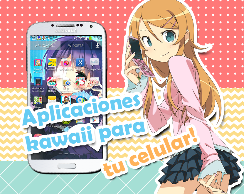 aplicaciones kawaii y cute para tu celular 