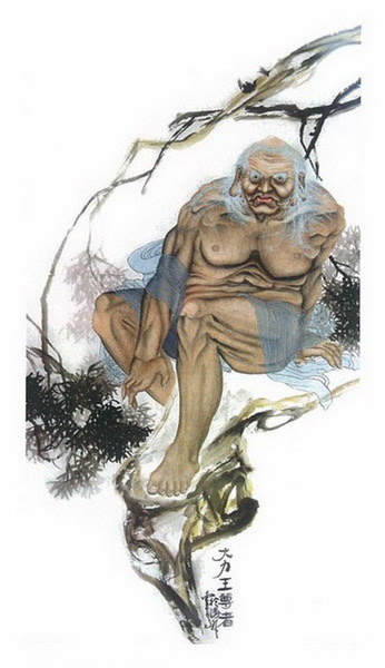 第三世多杰羌佛(義雲高大師)中國畫