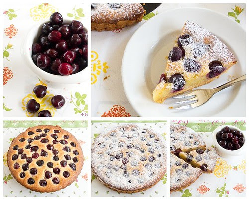Kersentaart met frangipane