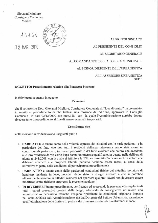 Forum discussione Giovanni Migliore.it