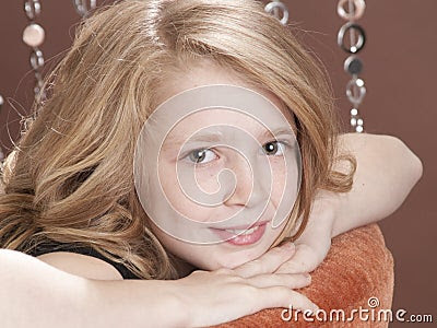 Photo Model on Beautiful Preteen Model Stock Image   Image  16995821