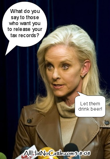 cindy mccain. Cindy McCain Says No!