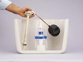 How to Fix a leaky Toilet by replacing the Float Valve ...