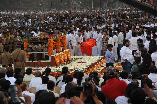 Last Rites Mr Balasaheb Thackeray Shivaji Park by firoze shakir photographerno1