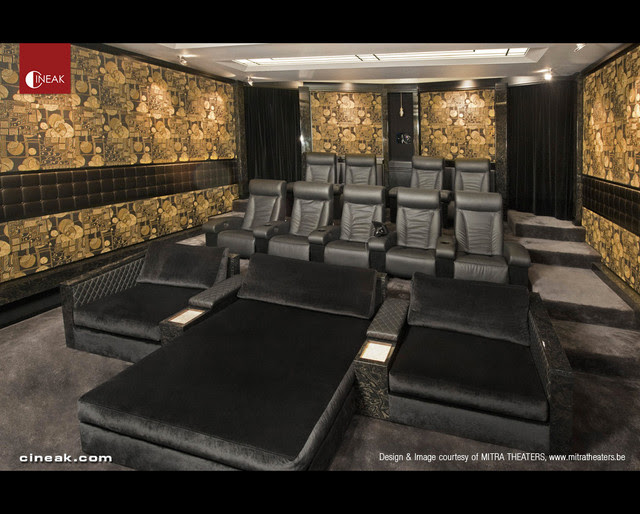 CINEAK Fortuny & Cosymo Home Theater - modern - media room - - by ...