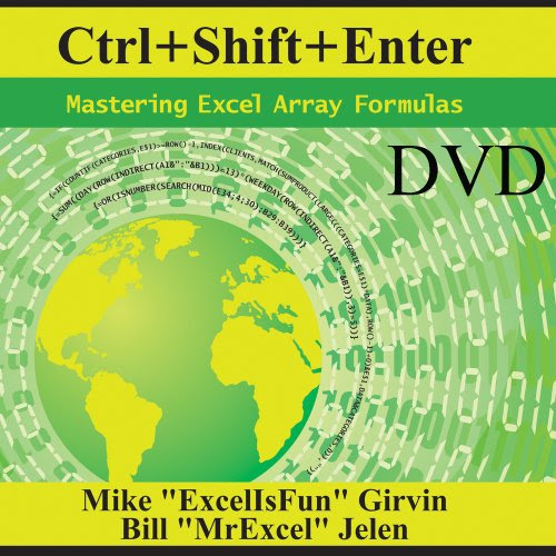 Ctrl+Shift+Enter: Mastering Excel Array Formulas, by Mike Girvin