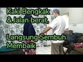 Tempat terapi fashdu, totok darah di Jember Jawa timur, sakit kaki bengkak, jalan berat sembuh