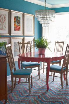 Teal Accent Walls on Pinterest