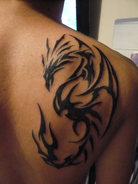 dragon tattoo designs for men