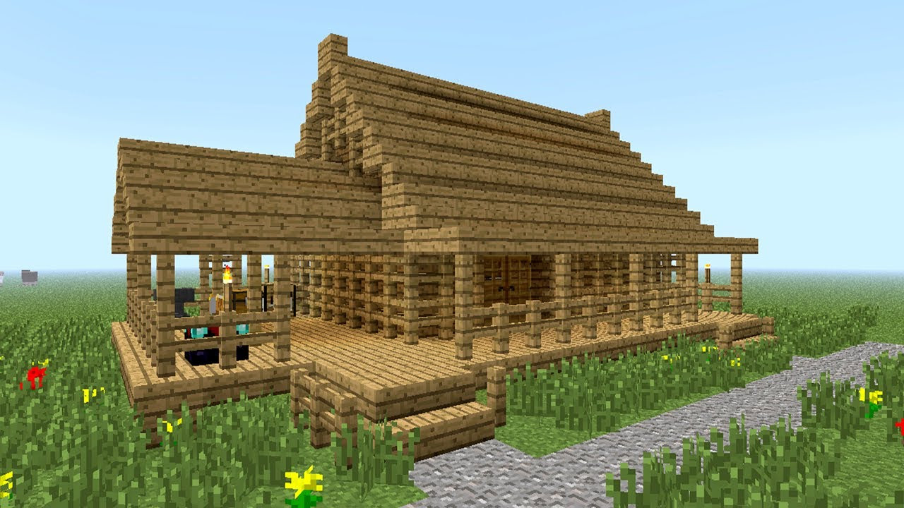 Nice House (Simple House) Minecraft Project