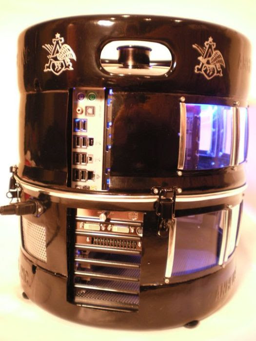 Beer Keg PC Mod (43 pics)
