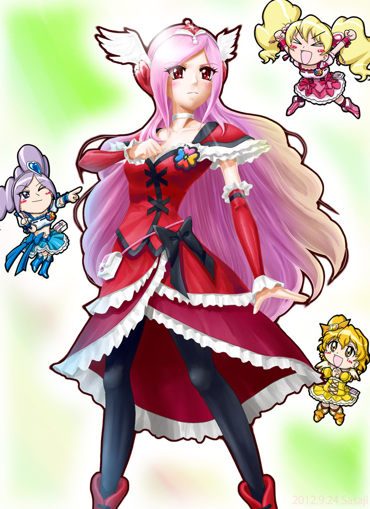 イラスト お題 キュアパッション フレッシュプリキュア