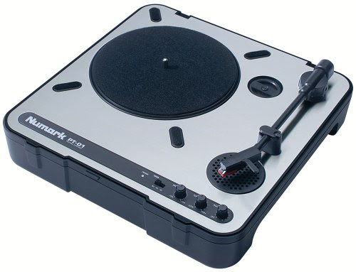 Numark PT01 Portable DJ Turntable