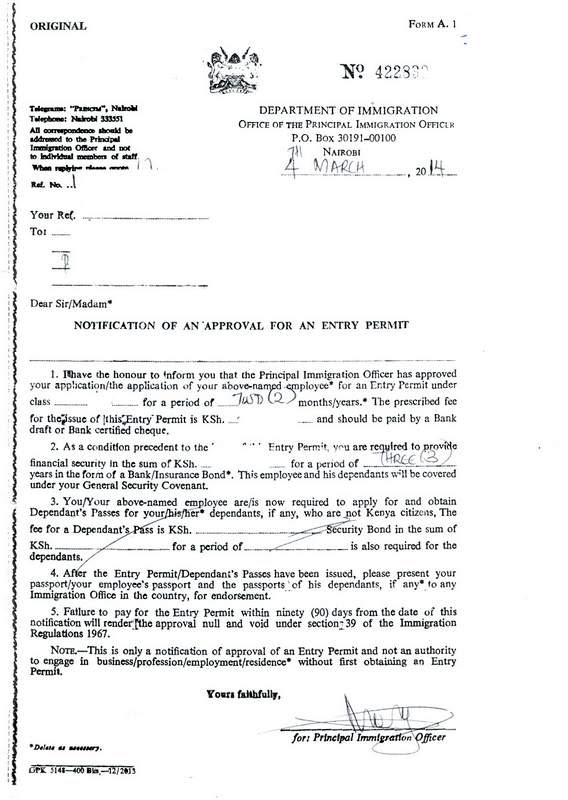 Kenyan Job Application Letter Sample - How to Write an ...
