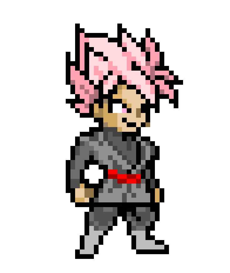 SSJRose Goku Black ( Finished | Pixel Art Maker