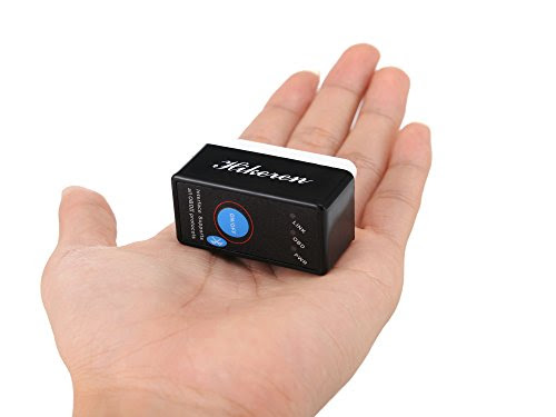 OBD2,Hikeren**Mini Bluetooth OBD2** with POWER SWITCH,OBD-II(V1.5) Automotive Diagnostics Scanner /OBD2 Car Scan Tool for Android ONLY