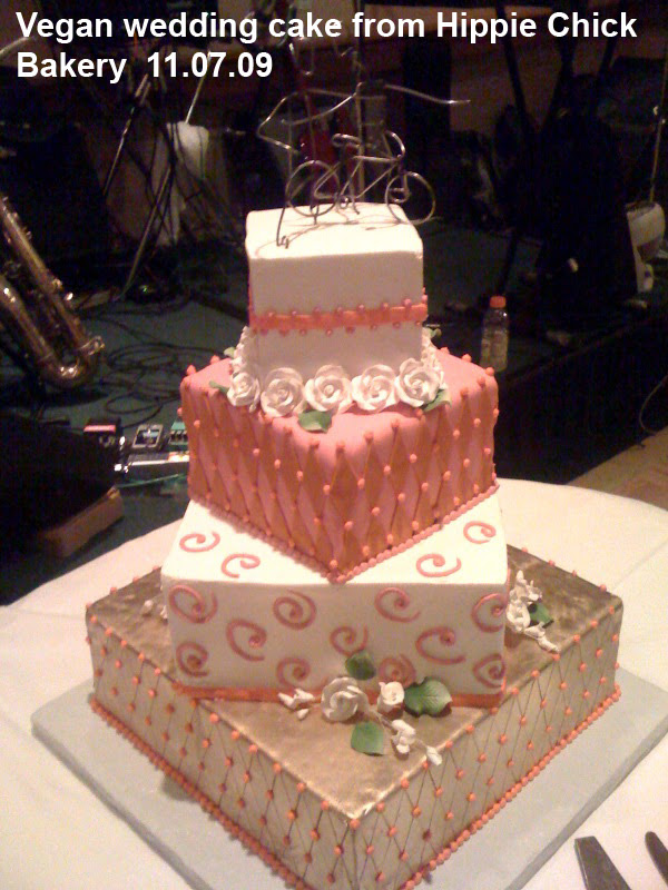 Vegan Wedding Cake from Hippie Chick Bakery