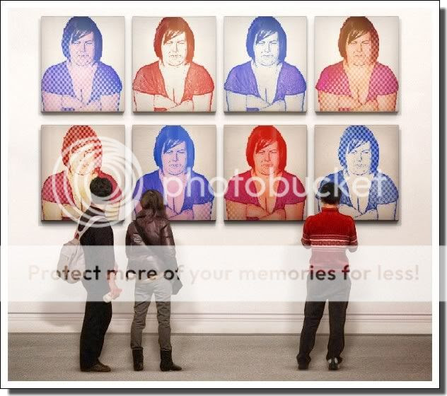 I think it's a metaphor for RACIAL EQUALITY.  The artist is saying that beauty knows no color barriers.  Homely is homely in any color.