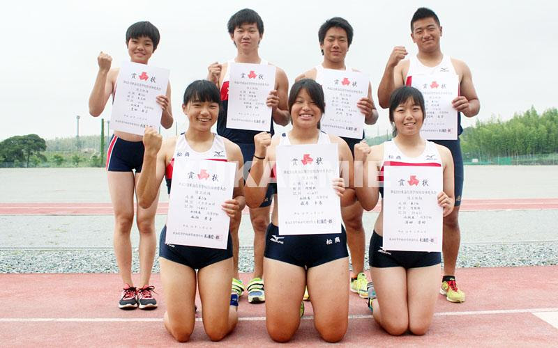 藤原選手が円盤投げ女子ｖ 陸上競技 東海高校総体 松阪勢多数が全国へ 三重県中南勢の郷土紙 夕刊三重新聞社