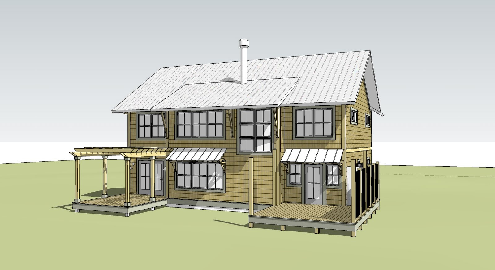 Google SketchUp House Design