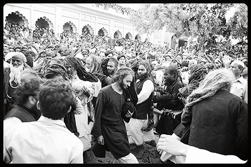 The Malangs Open Out Their Long Hair At The Holy Shrine of Zinda Shah Madar by firoze shakir photographerno1