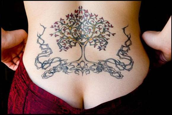 people wanting palm trees and stuff. Luckily today most tattoo customers