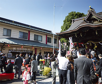 川崎の祈願所 溝口神社で七五三詣 子育てママに人気の神社 溝口神社 青葉区 タウンニュース