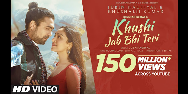 Khushi Jab Bhi Teri Song Lyrics  | Jubin Nautiyal Latest Song 2021 , Khushalii Kumar | Rochak Kohli,A M Turaz | Bhushan K