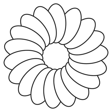  daisy flower template clipartsco