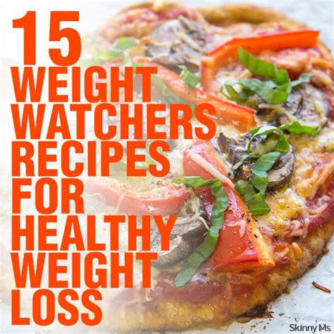 weight watchers recipes  healthy weight loss