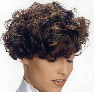 short haircuts for women with curly. women curly short