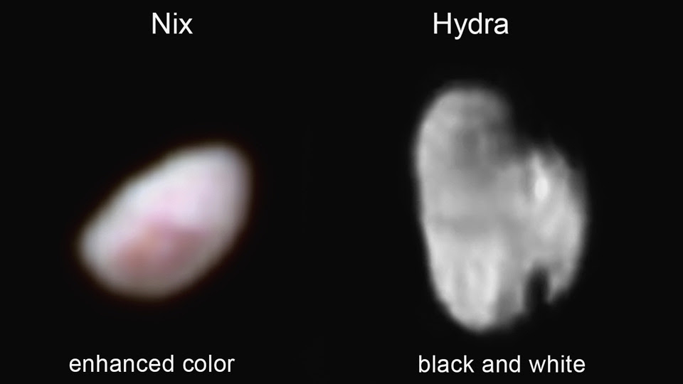 New Horizons' images of Nix and Hydra