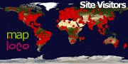 Locations of Site Visitors