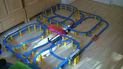 複線ポイントレール④: SketchUpでプラレール