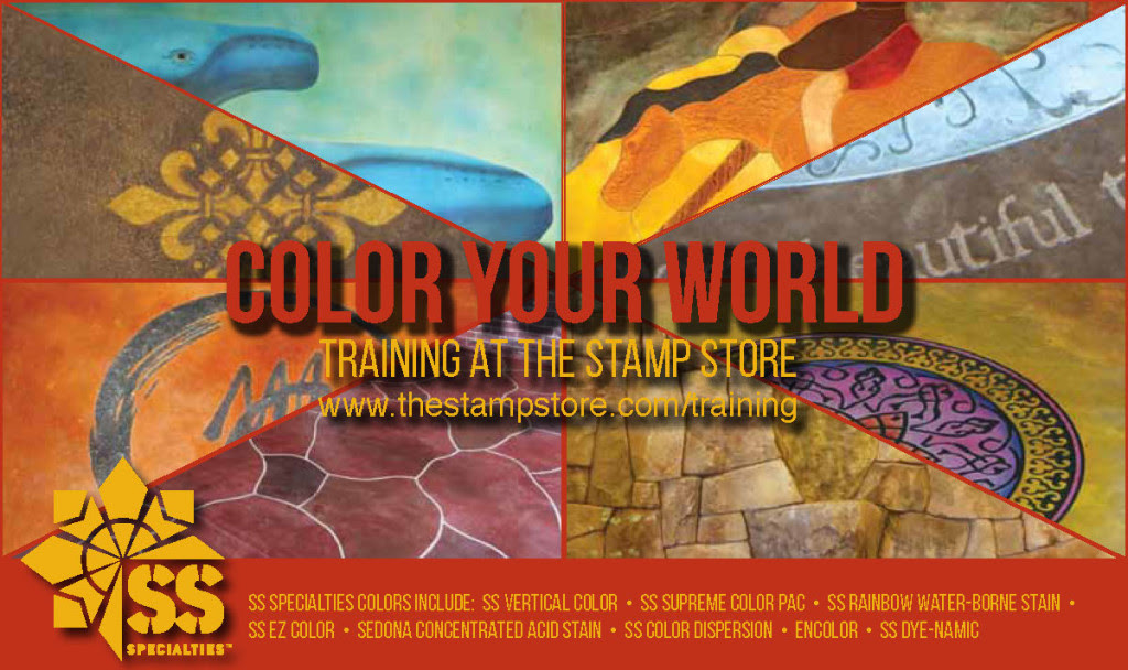 The Stamp Store Announces New 2015 Decorative Concrete ...