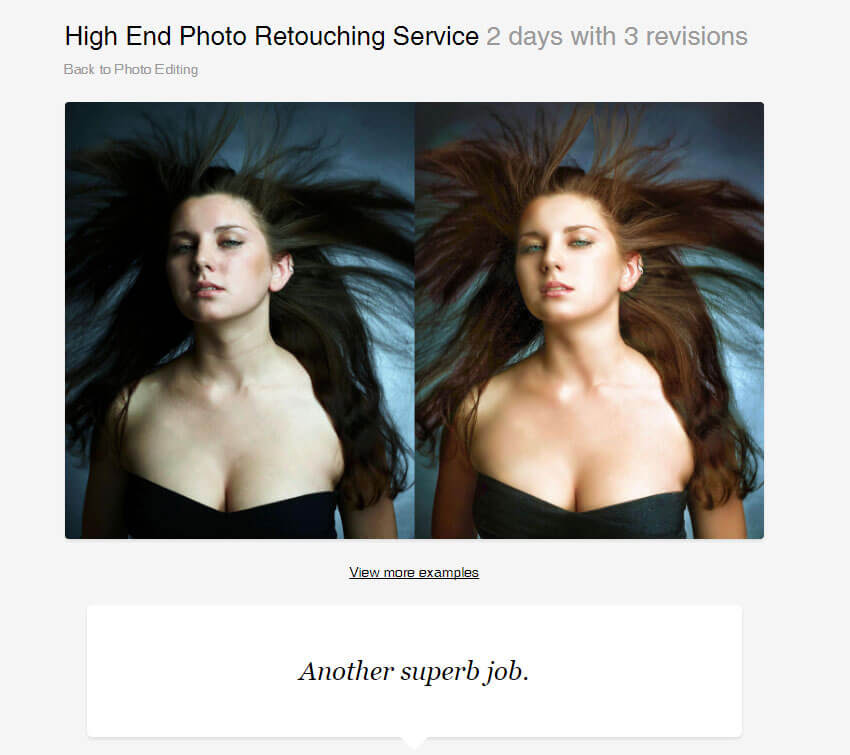 High End Photo Retouching by Mudi