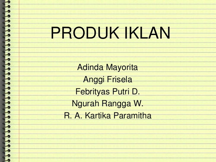 Contoh Iklan Produk Dalam Negeri images