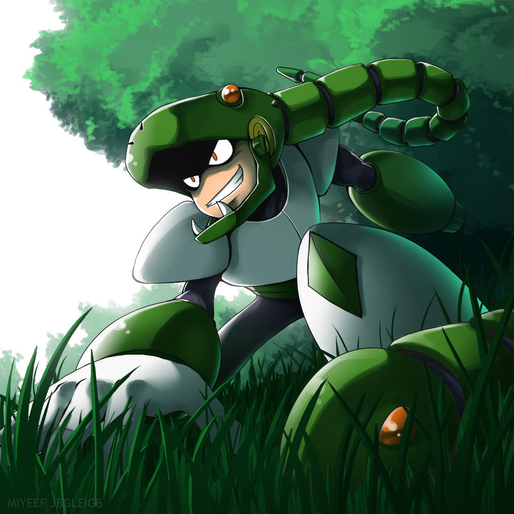 Snake in the Grass by imbisibol  Mega Man / Rockman  Know Your Meme