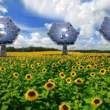 The Solar Sunflower: Harnessing the power of 5,000 suns