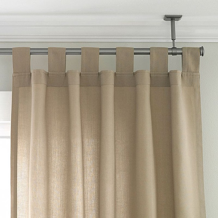 Valance Curtains For Kitchen Ceiling Mounted Privacy Curtain