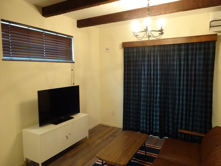 タータンチェック パッチワーク 施工例