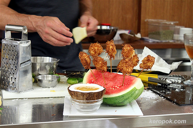 Bob Blumer Cooking Workshop - Coconut Shrimp Lollypops
