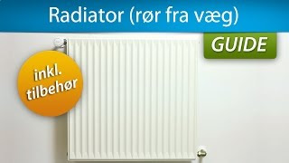 Fordamper til radiator