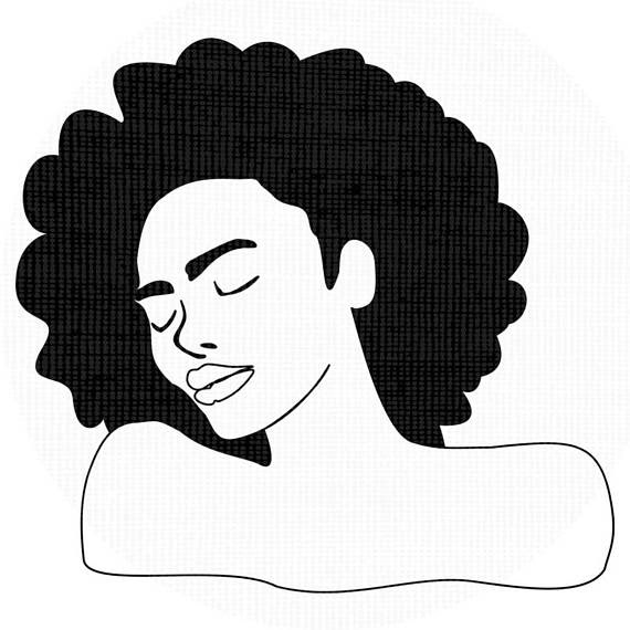 Download African American Woman Face Silhouette at GetDrawings ...